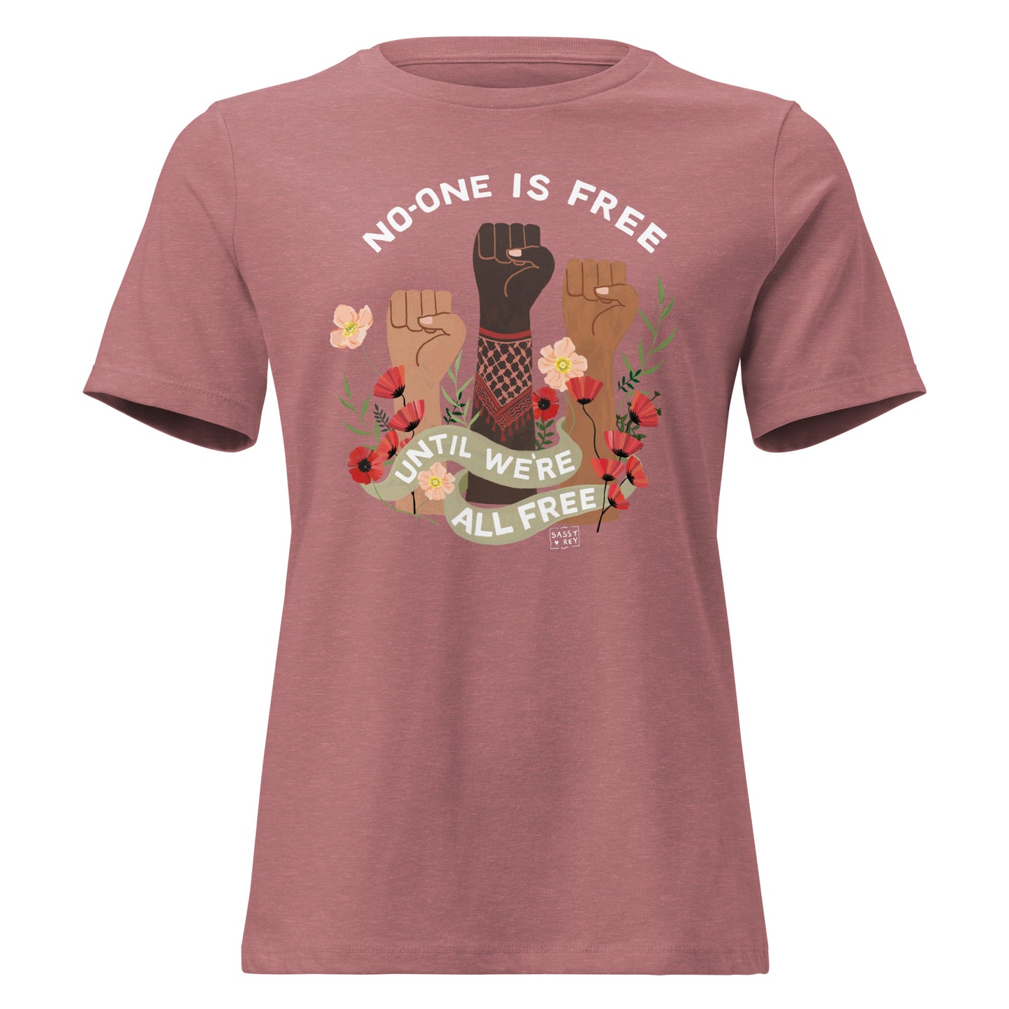T-shirt Freedom For All relaxed fit - 3 colours
