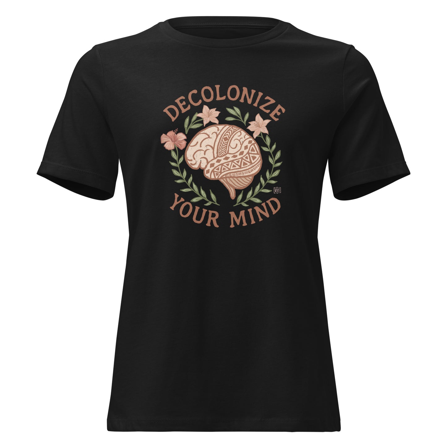 T-shirt Decolonize Your Mind relaxed fit - 4 colours