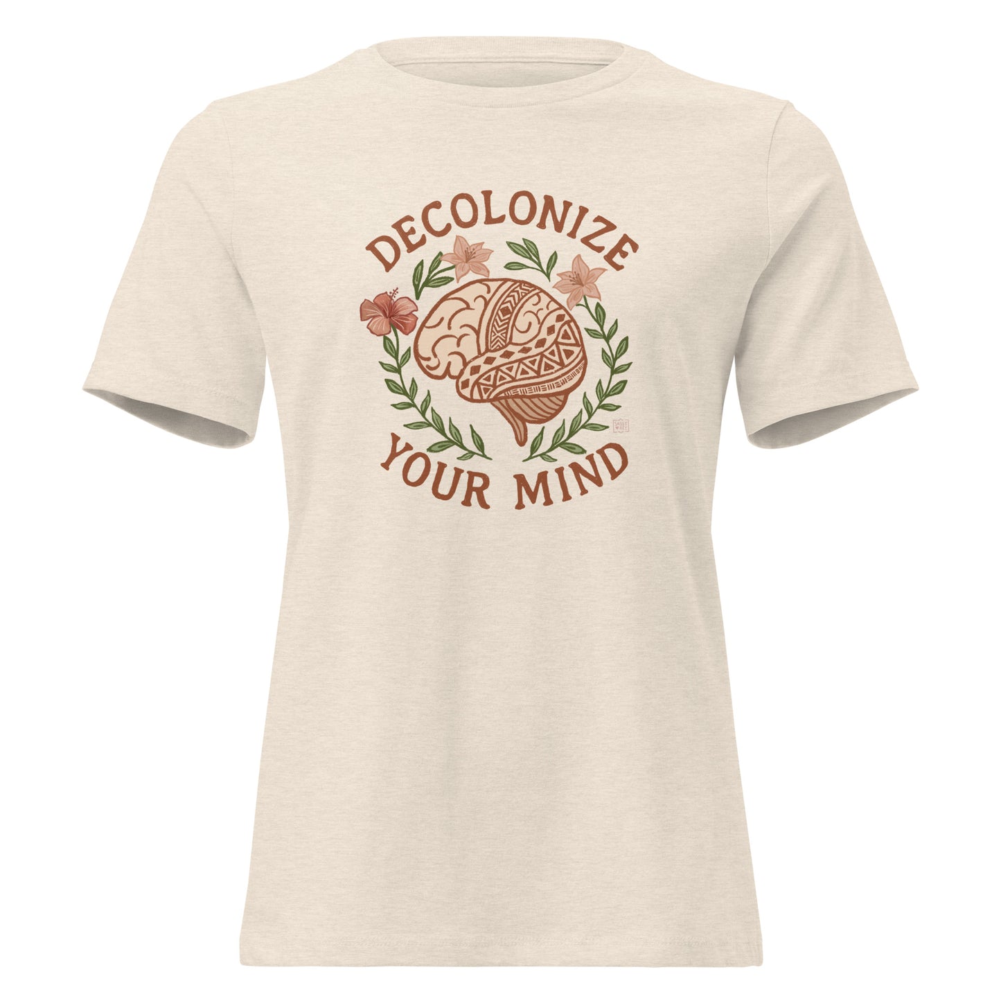 T-shirt Decolonize Your Mind relaxed fit - 4 colours