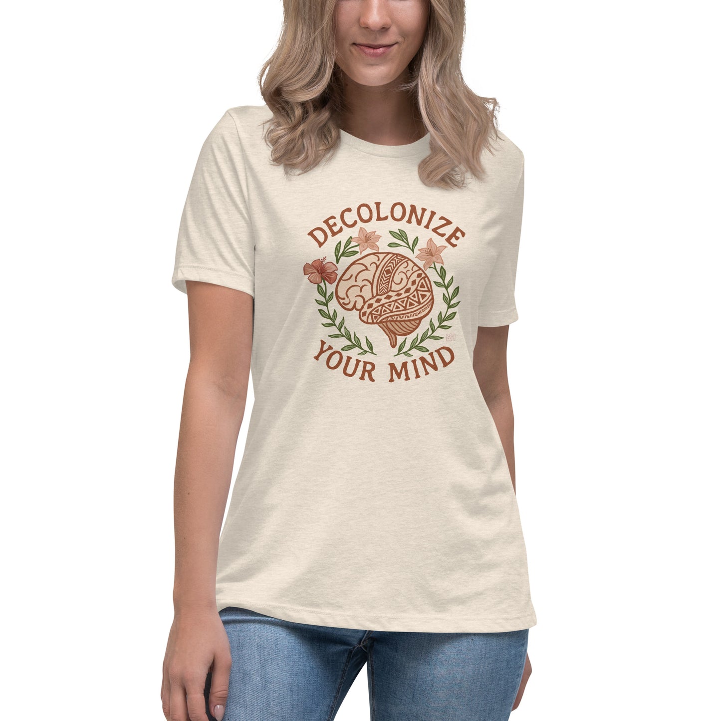 T-shirt Decolonize Your Mind relaxed fit - 4 colours