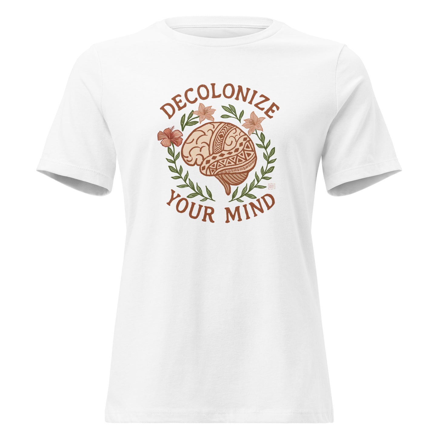 T-shirt Decolonize Your Mind relaxed fit - 4 colours