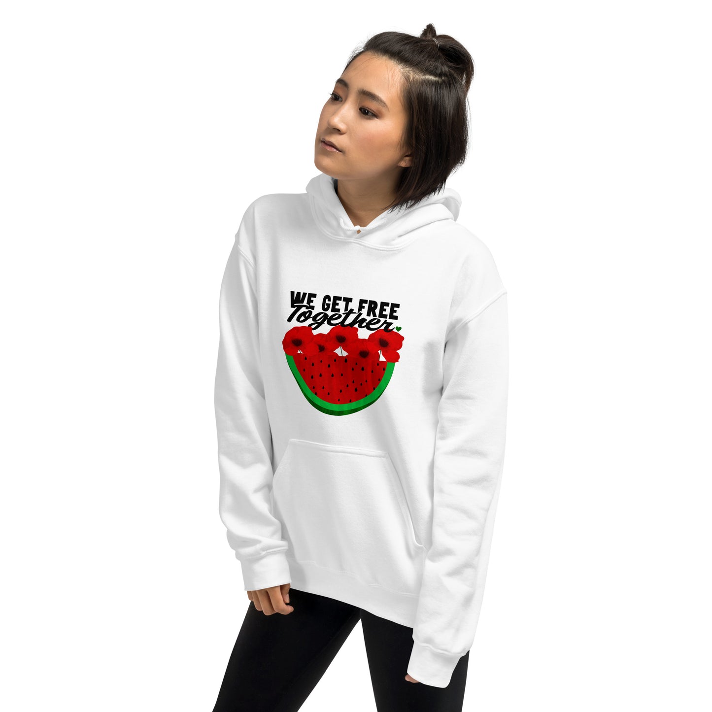 FUNDRAISER FOR KARAZ "We Get Free Together" Hoodie or T-shirt