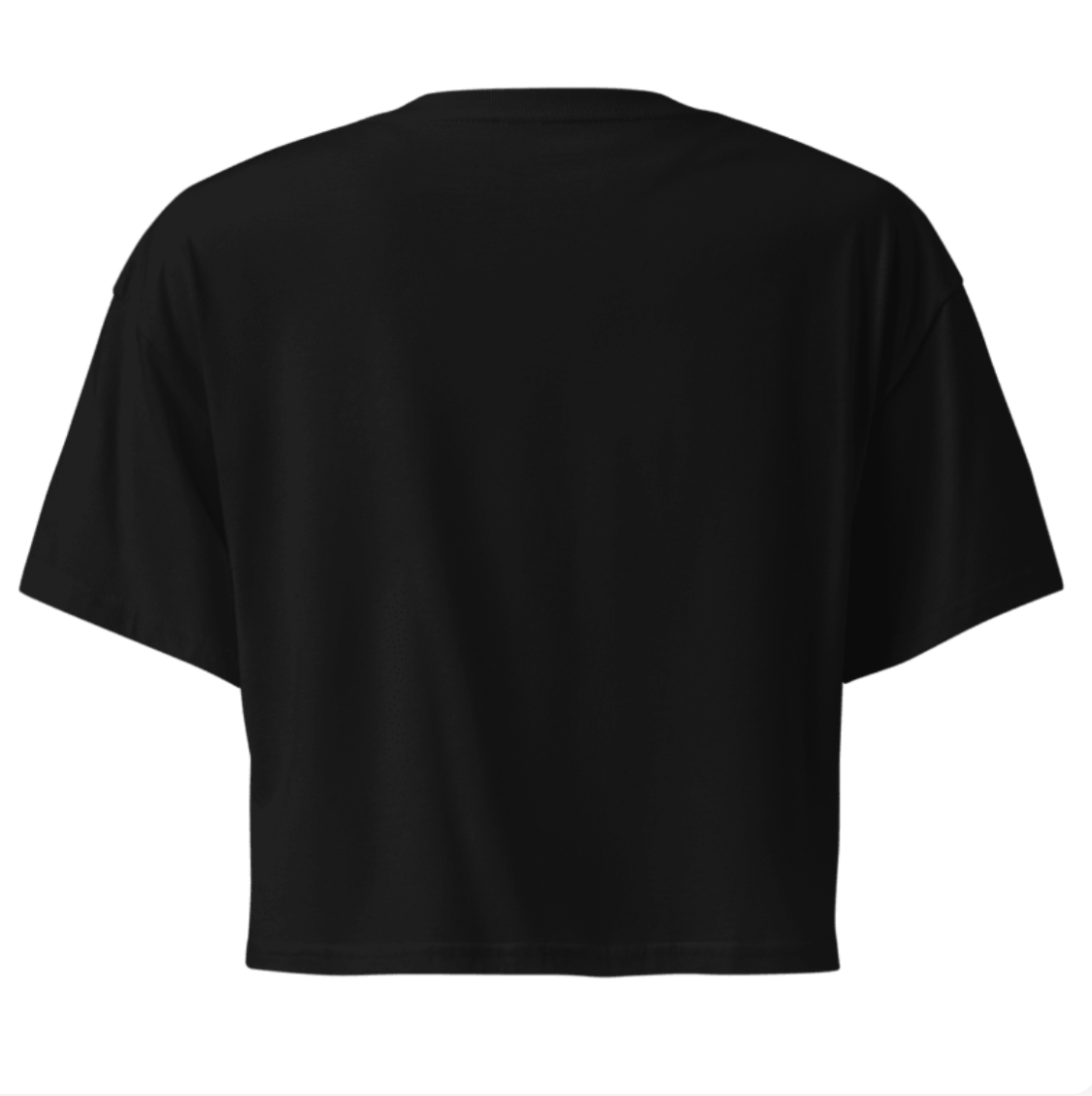 Freedom For All Crop Top Black