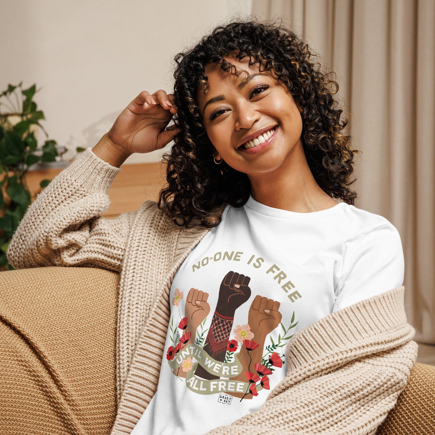 T-shirt Freedom For All relaxed fit - 3 colours