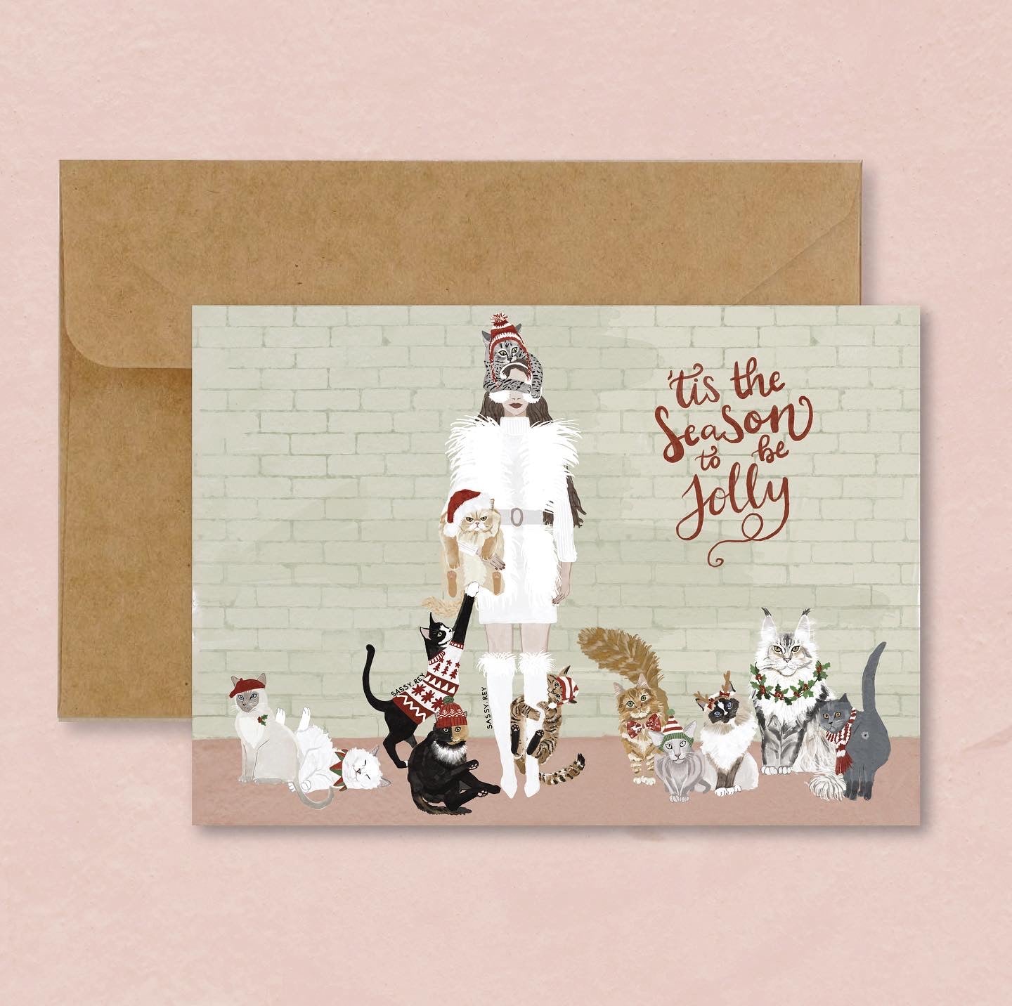 Christmas cards Pack of 5