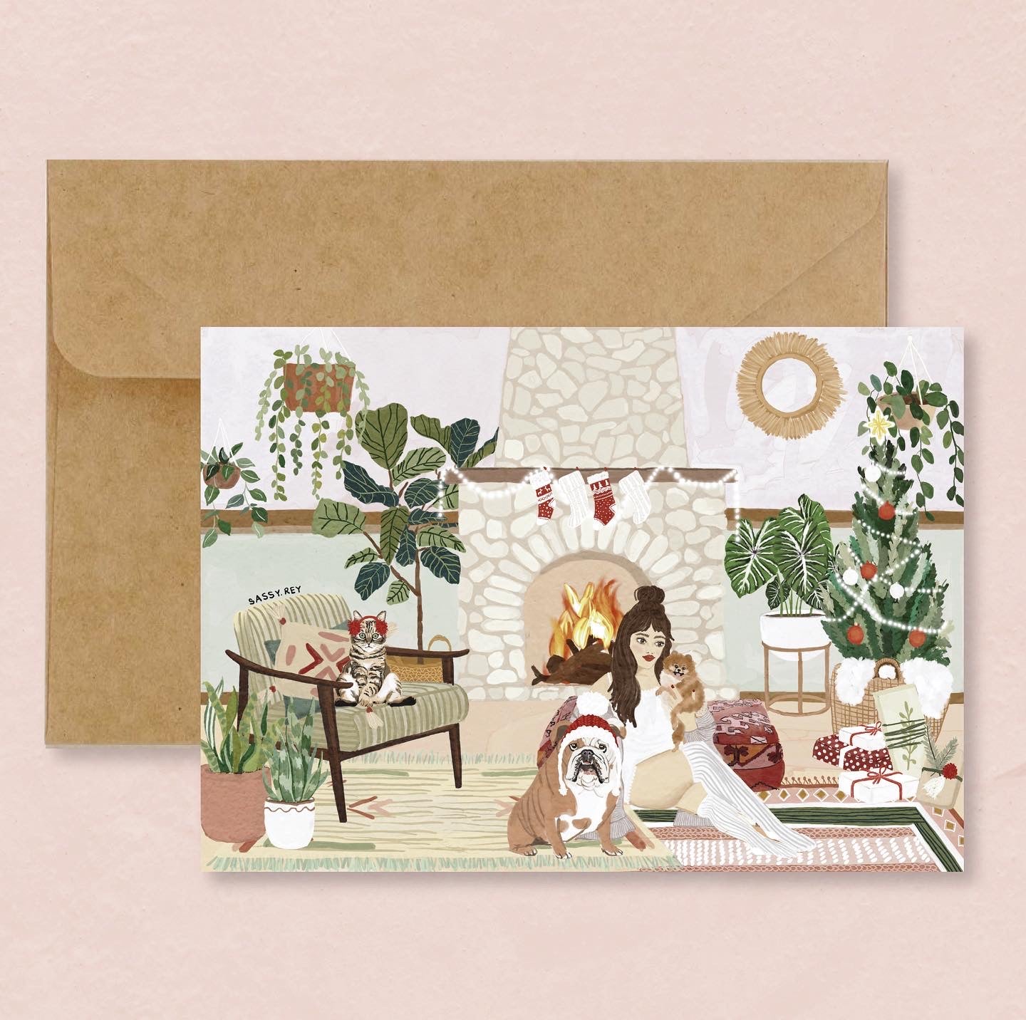 Christmas cards Pack of 5