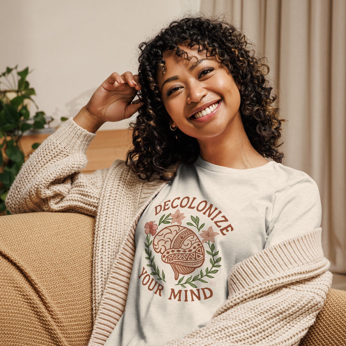 T-shirt Crop Decolonize Your Mind (4 colours)