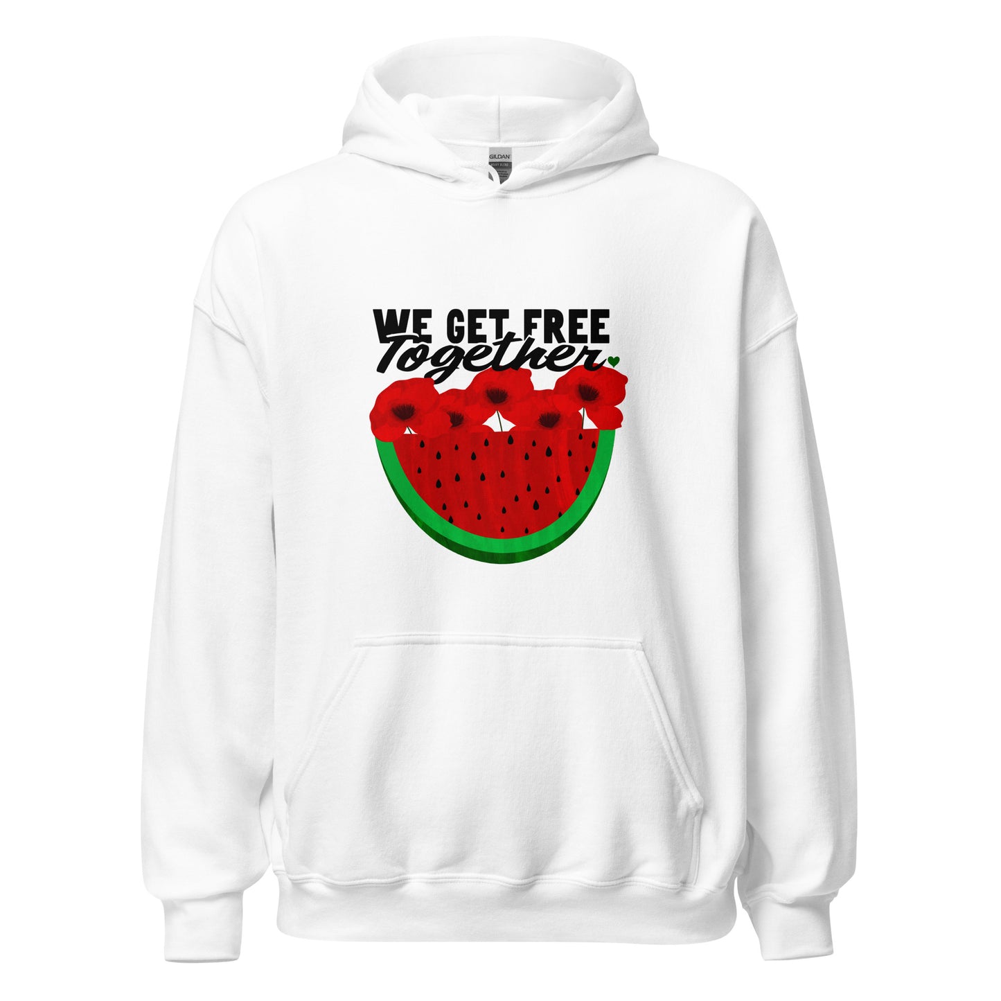 FUNDRAISER FOR KARAZ "We Get Free Together" Hoodie or T-shirt