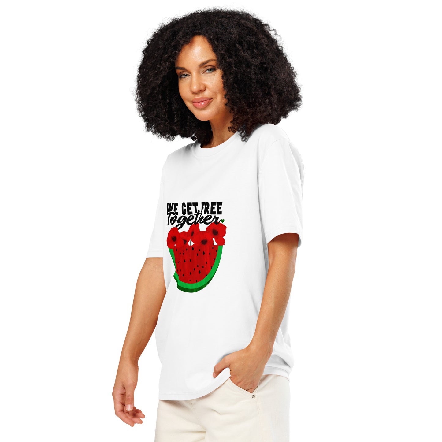 FUNDRAISER FOR KARAZ "We Get Free Together" Hoodie or T-shirt