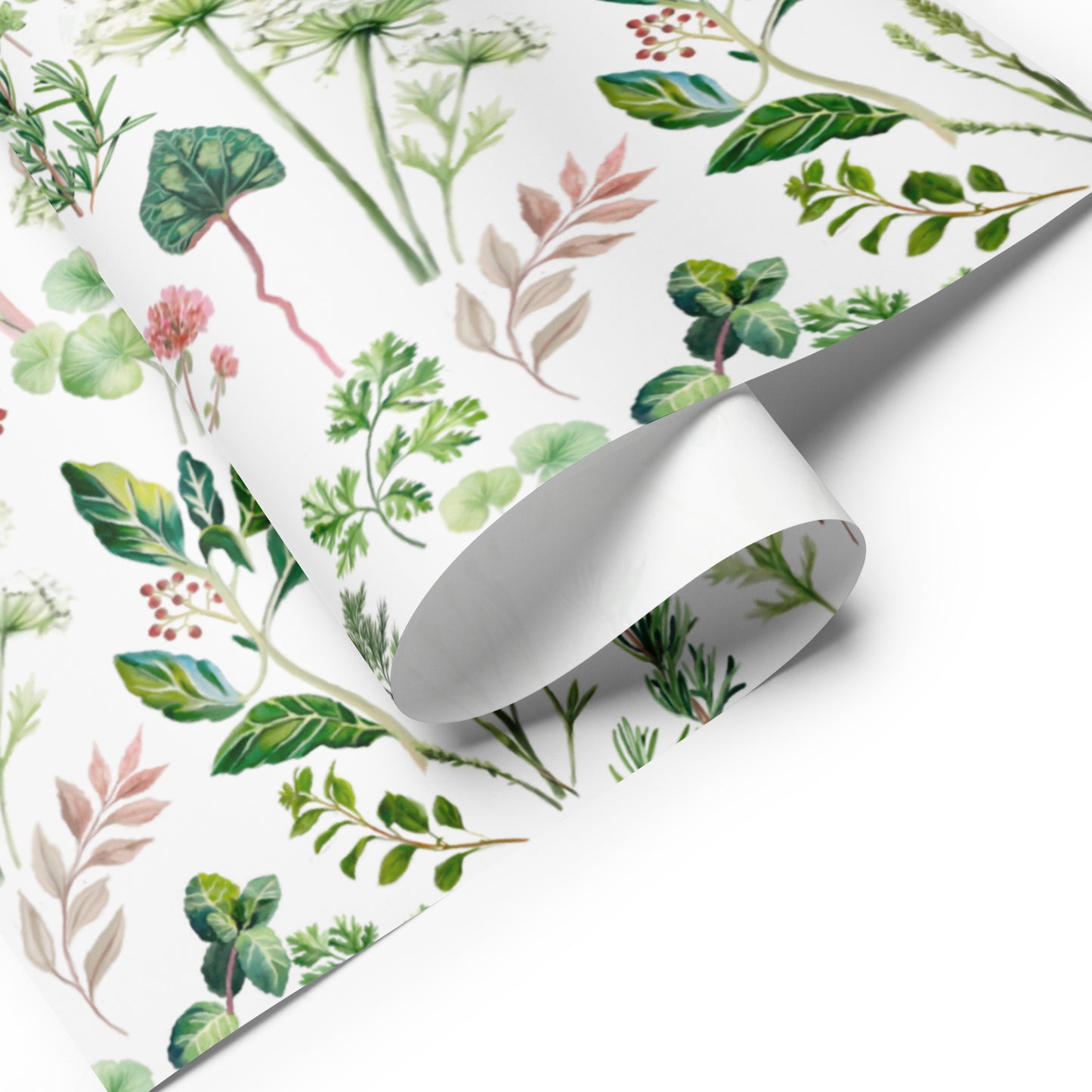 Wrapping Paper Palestinian Herbs