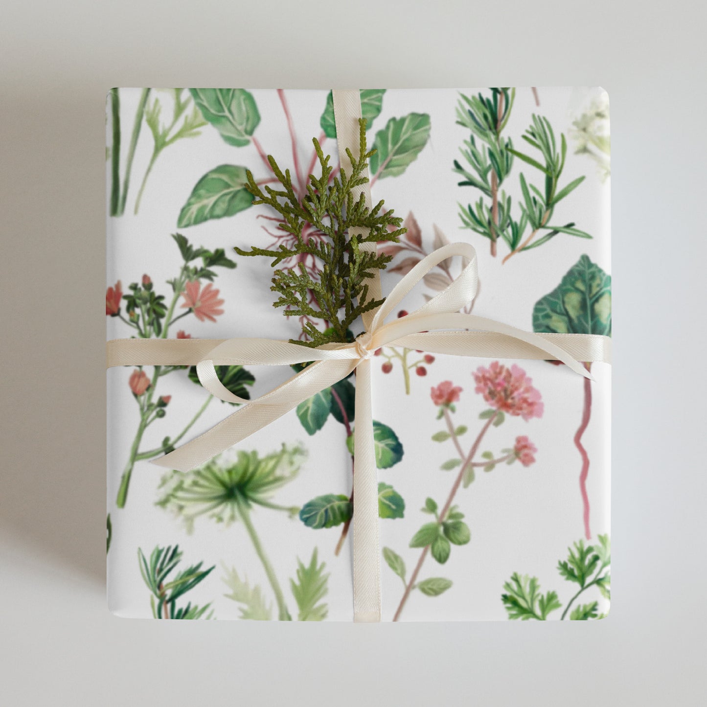 Wrapping Paper Palestinian Herbs