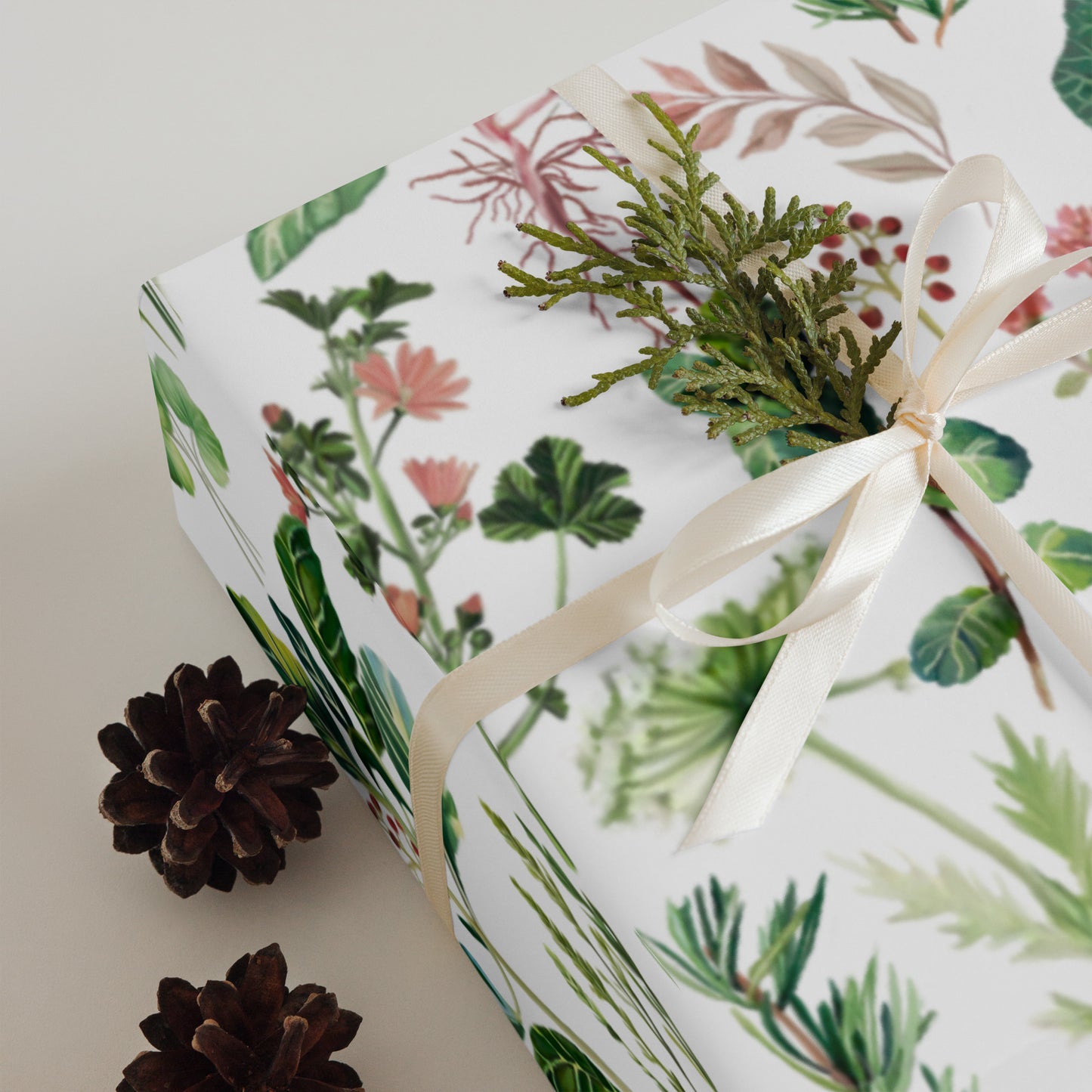 Wrapping Paper Palestinian Herbs